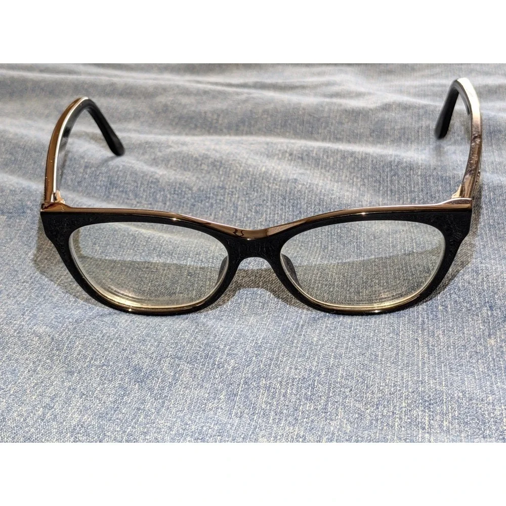 Jimmy Choo Eyeglasses, Frames Only, JC201 807, 53-15-145, Plastic, Italy